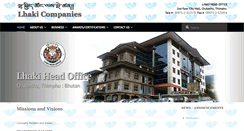 Desktop Screenshot of lhakibhutan.com